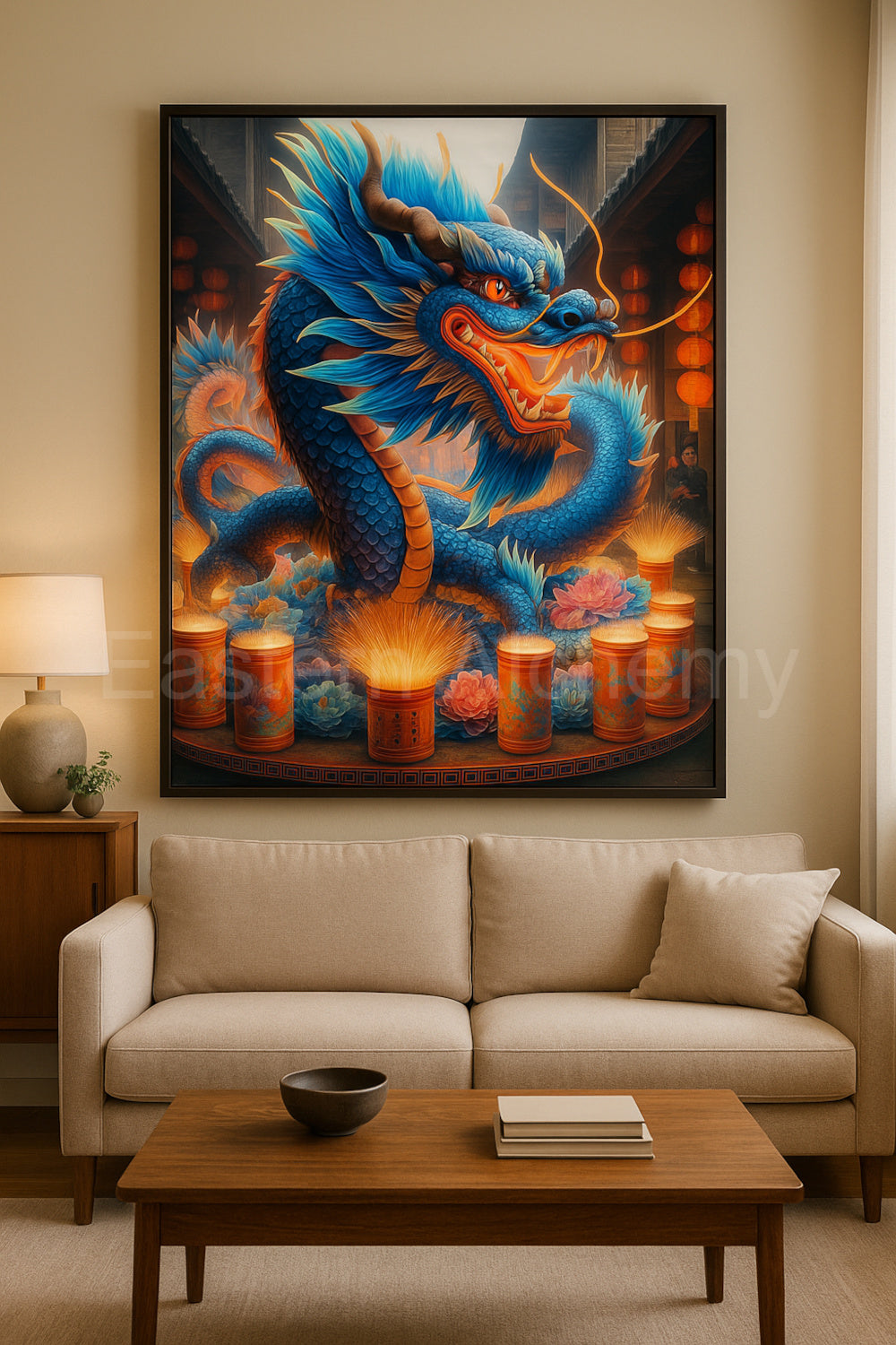 Festival Spark Dragon – 5x7, 12x16 or 16x20 frameless digital download
